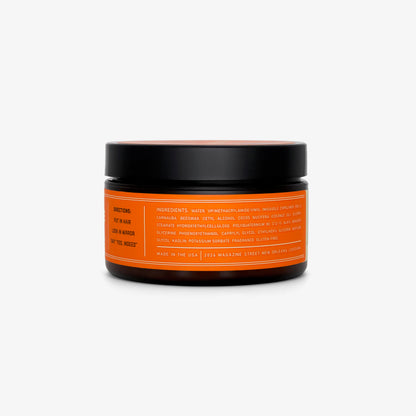 Back of Hair Fixative jar 
